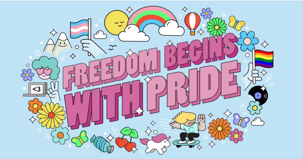 Freedom begins with pride